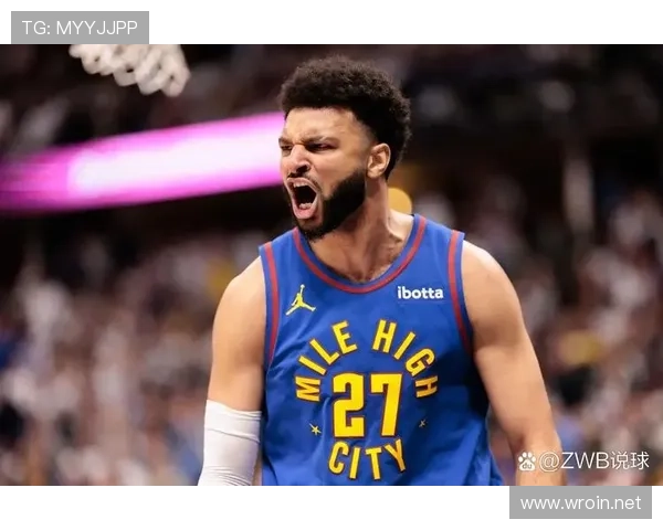 穆雷无球跑动制造错位，主导掘金进攻节奏